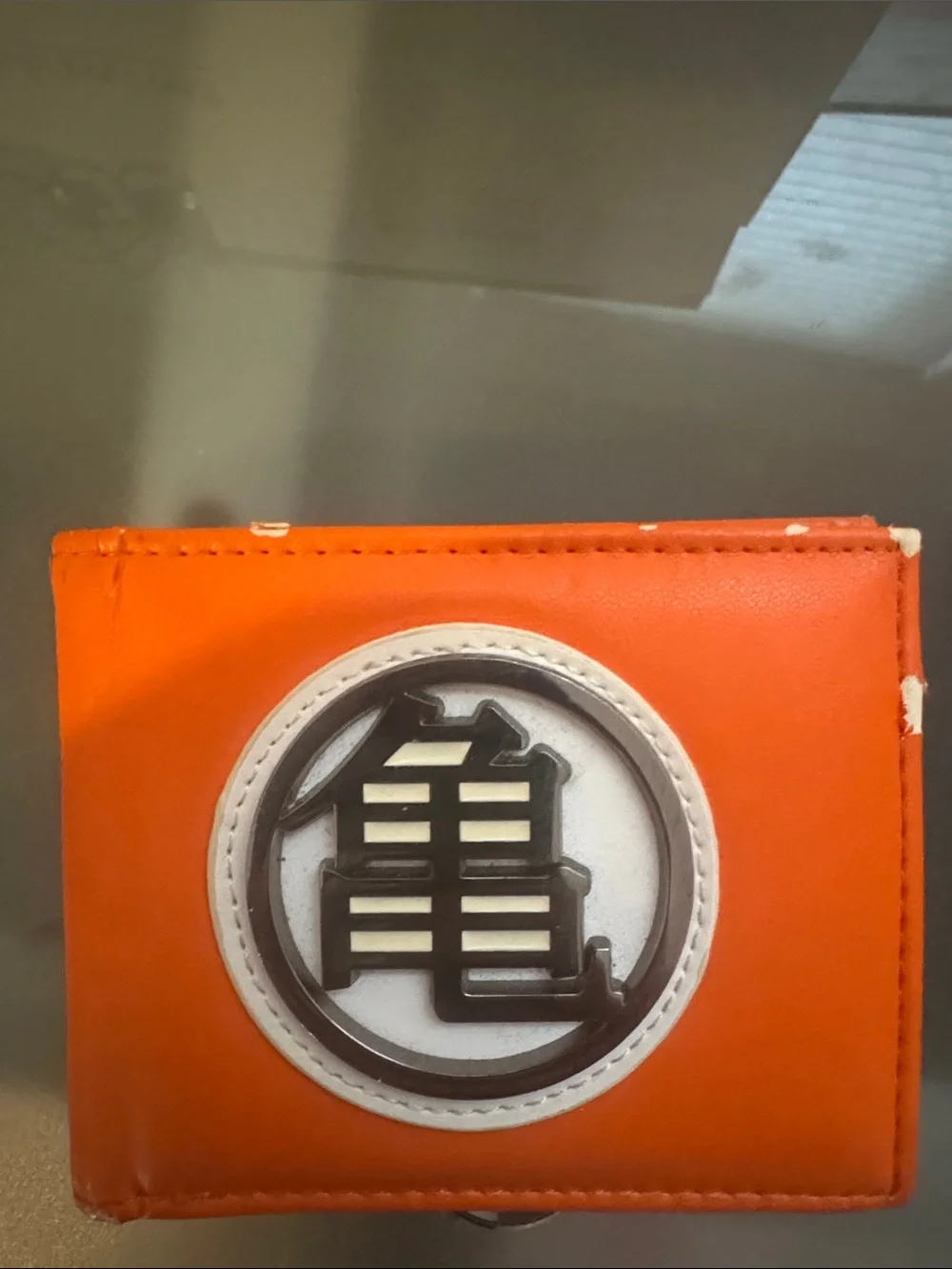 🐉 Dragon Ball Z Kame Symbol Orange Bifold Wallet